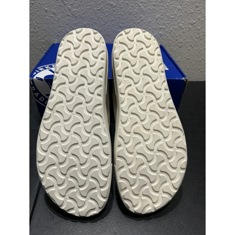 Birkenstock Oswego Textile Sandcastle Beige EU 41 US L10 M8 Mens Womens